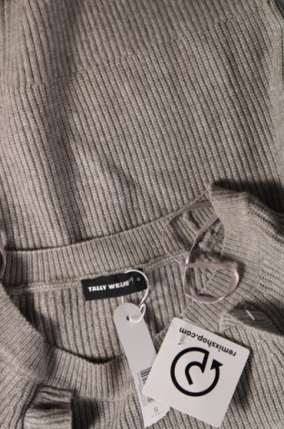 Дамски пуловер Tally Weijl, Размер S, Цвят Сив, Цена 12,88 лв.