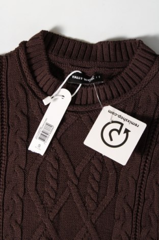 Дамски пуловер Tally Weijl, Размер XS, Цвят Кафяв, Цена 11,04 лв.