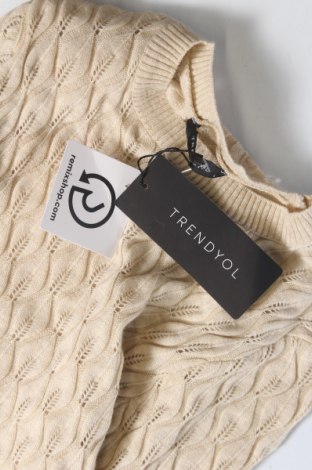 Γυναικείο πουλόβερ Trendyol, Μέγεθος L, Χρώμα  Μπέζ, Τιμή 8,01 €