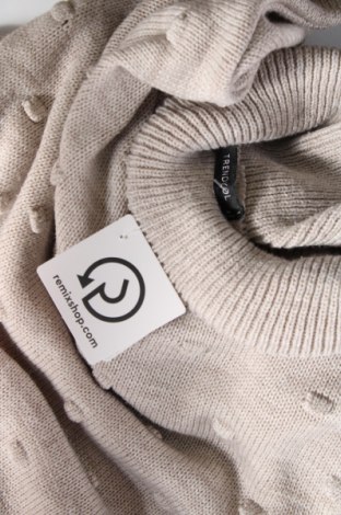 Дамски пуловер Trendyol, Размер S, Цвят Бежов, Цена 29,00 лв.