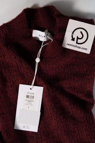 Damenpullover VILA, Größe L, Farbe Rot, Preis € 9,74