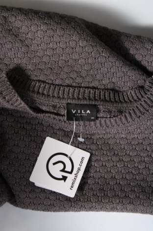 Дамски пуловер VILA, Размер XS, Цвят Сив, Цена 15,00 лв.
