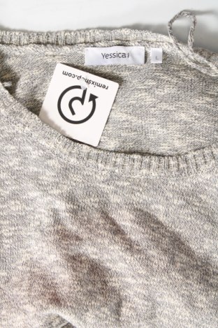 Дамски пуловер Yessica, Размер L, Цвят Сив, Цена 15,00 лв.