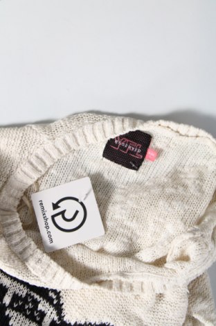 Γυναικείο πουλόβερ Yfl Reserved, Μέγεθος L, Χρώμα Λευκό, Τιμή 4,75 €