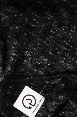 Дамски пуловер Zara, Размер L, Цвят Черен, Цена 6,40 лв.