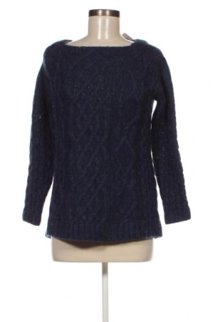 Дамски пуловер Zara Knitwear, Размер M, Цвят Син, Цена 18,79 лв.