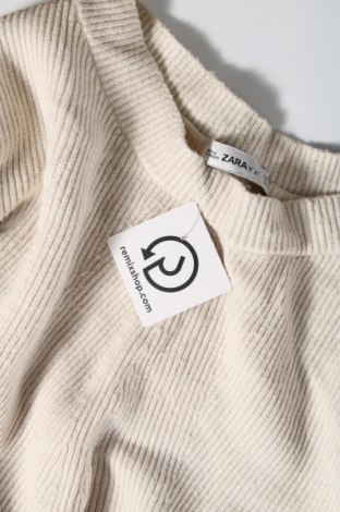 Γυναικείο πουλόβερ Zara Knitwear, Μέγεθος S, Χρώμα  Μπέζ, Τιμή 10,23 €