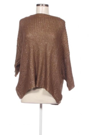 Дамски пуловер Zara Knitwear, Размер M, Цвят Бежов, Цена 10,00 лв.