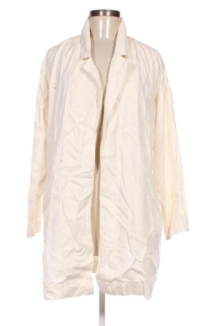 Damen Trenchcoat American Vintage, Größe M, Farbe Ecru, Preis 39,41 €