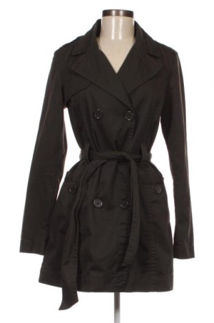 Damen Trenchcoat Bershka, Größe L, Farbe Grün, Preis 20,68 €