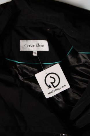 Damen Trenchcoat Calvin Klein, Größe M, Farbe Schwarz, Preis 46,21 €