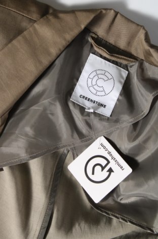 Damen Trenchcoat Creenstone, Größe M, Farbe Grün, Preis 100,90 €