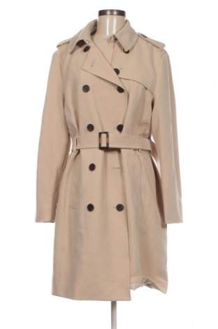 Дамски шлифер H&M, Размер XL, Цвят Бежов, Цена 75,00 лв.