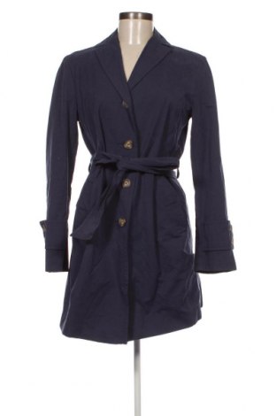 Damen Trenchcoat United Colors Of Benetton, Größe XS, Farbe Blau, Preis 38,27 €