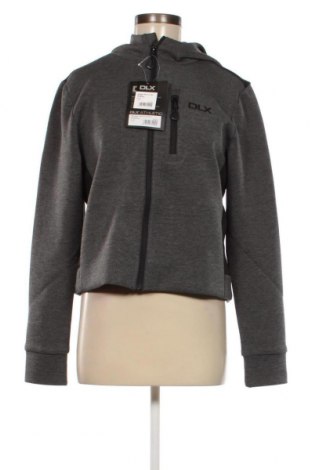 Γυναικείο φούτερ DLX, Μέγεθος XL, Χρώμα Γκρί, Τιμή 7,89 €