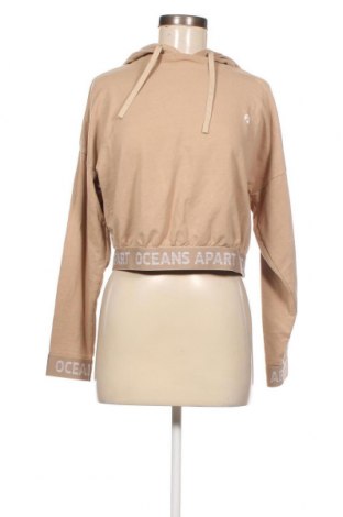 Γυναικείο φούτερ Oceans Apart, Μέγεθος S, Χρώμα  Μπέζ, Τιμή 8,41 €