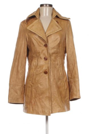 Dámska kožená bunda , Veľkosť M, Farba Béžová, Cena  33,37 €