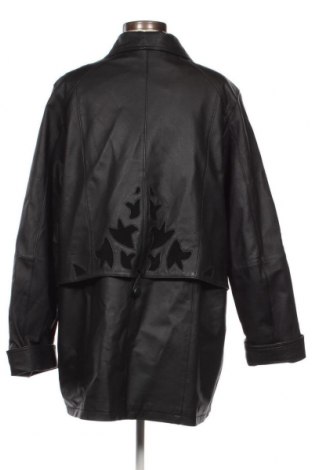 Γυναικείο δερμάτινο μπουφάν, Μέγεθος XL, Χρώμα Μαύρο, Τιμή 16,55 €
