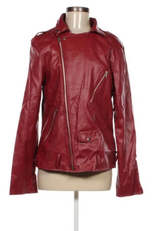 Damen Lederjacke, Größe M, Farbe Rot, Preis € 34,10