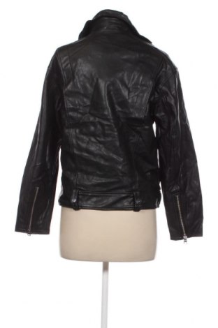Dámska kožená bunda  Bershka, Veľkosť XS, Farba Čierna, Cena  44,79 €