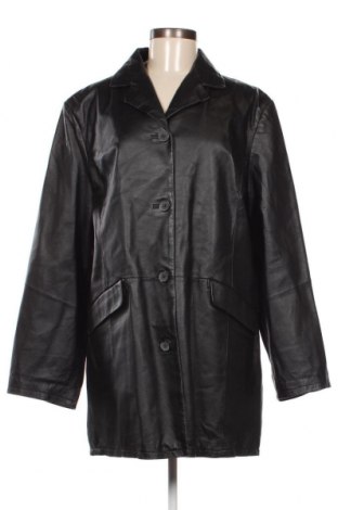Γυναικείο δερμάτινο μπουφάν Canda, Μέγεθος XL, Χρώμα Μαύρο, Τιμή 35,74 €