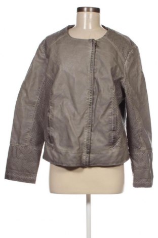 Dámska kožená bunda  Charles Vogele, Veľkosť XL, Farba Sivá, Cena  6,95 €