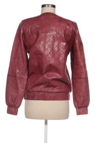 Γυναικείο δερμάτινο μπουφάν Gestuz, Μέγεθος XS, Χρώμα Ρόζ , Τιμή 149,07 €