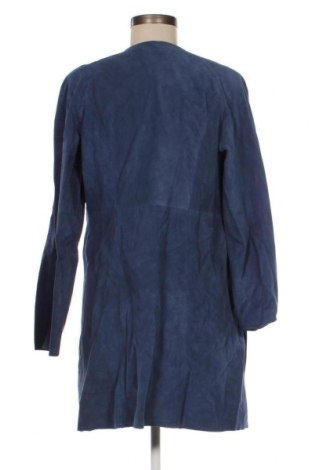 Γυναικείο δερμάτινο μπουφάν La Fee Maraboutee, Μέγεθος L, Χρώμα Μπλέ, Τιμή 112,04 €