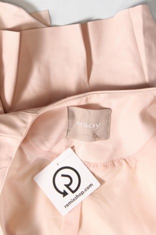 Dámska kožená bunda  Orsay, Veľkosť M, Farba Ružová, Cena  27,78 €