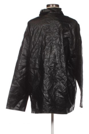 Dámska kožená bunda  SHEIN, Veľkosť XL, Farba Čierna, Cena  9,17 €