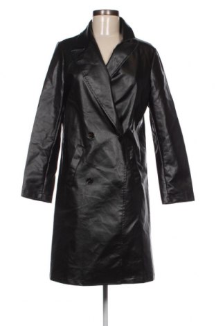 Γυναικείο δερμάτινο μπουφάν SHEIN, Μέγεθος S, Χρώμα Μαύρο, Τιμή 15,16 €