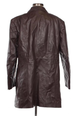 Дамско кожено яке Samoon By Gerry Weber, Размер XL, Цвят Кафяв, Цена 102,00 лв.