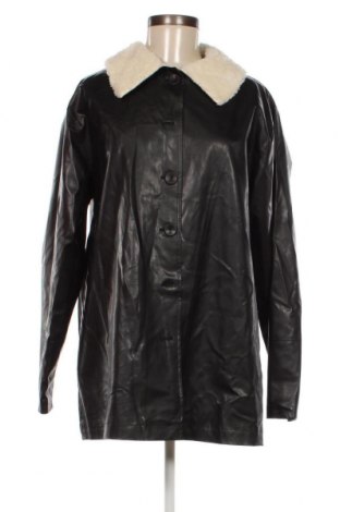 Γυναικείο δερμάτινο μπουφάν Touche Prive, Μέγεθος M, Χρώμα Μαύρο, Τιμή 17,32 €