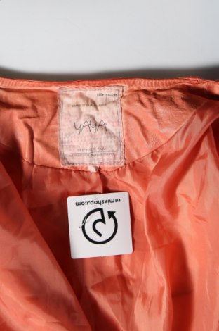 Γυναικείο δερμάτινο μπουφάν Yaya, Μέγεθος M, Χρώμα Πορτοκαλί, Τιμή 20,04 €