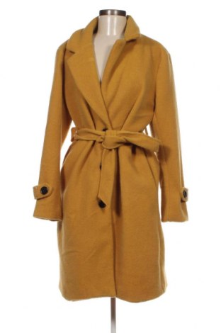 Дамско палто, Размер M, Цвят Жълт, Цена 47,45 лв.