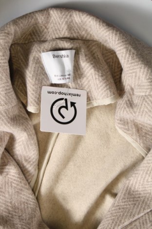 Γυναικείο παλτό Bershka, Μέγεθος XS, Χρώμα  Μπέζ, Τιμή 26,48 €