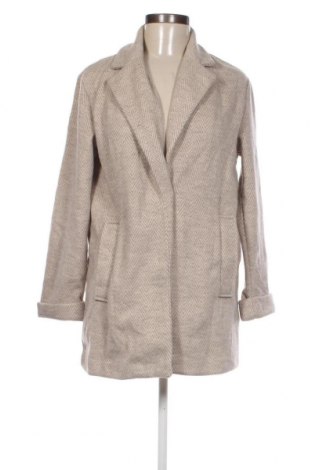 Дамско палто Bershka, Размер XS, Цвят Бежов, Цена 62,06 лв.