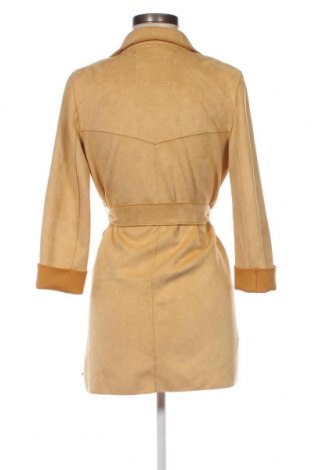 Palton de femei Bershka, Mărime XS, Culoare Galben, Preț 210,53 Lei