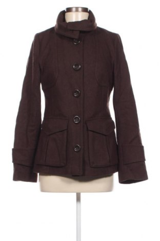 Дамско палто H&M, Размер M, Цвят Кафяв, Цена 37,45 лв.