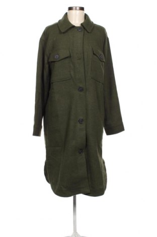 Дамско палто Lindex, Размер S, Цвят Зелен, Цена 22,66 лв.