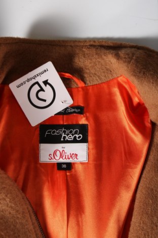 Dámský kabát  S.Oliver, Velikost S, Barva Béžová, Cena  413,00 Kč