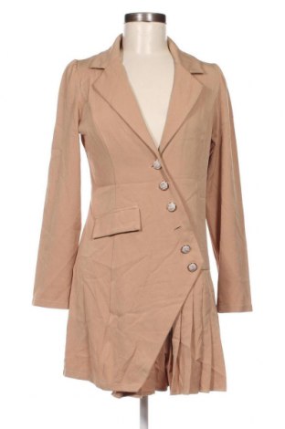 Дамско палто SHEIN, Размер S, Цвят Бежов, Цена 21,12 лв.
