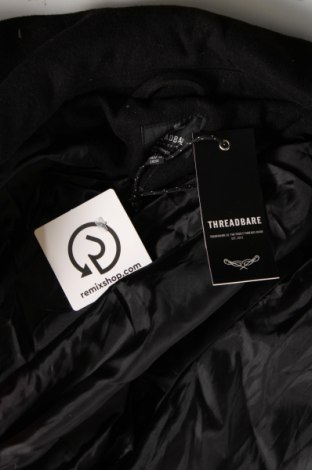 Дамско палто Threadbare, Размер L, Цвят Черен, Цена 91,16 лв.