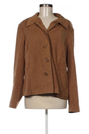 Дамско сако Briggs New York, Размер XL, Цвят Кафяв, Цена 9,24 лв.