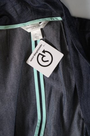 Γυναικείο σακάκι Christopher & Banks, Μέγεθος L, Χρώμα Μπλέ, Τιμή 27,22 €