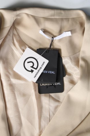Γυναικείο σακάκι Lauren Vidal, Μέγεθος L, Χρώμα  Μπέζ, Τιμή 124,23 €