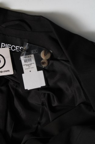 Γυναικείο σακάκι Pieces, Μέγεθος M, Χρώμα Μαύρο, Τιμή 13,53 €