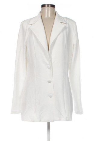 Γυναικείο σακάκι SHEIN, Μέγεθος L, Χρώμα Λευκό, Τιμή 13,61 €