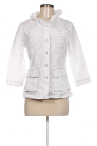 Γυναικείο σακάκι Samuel Dong, Μέγεθος S, Χρώμα Λευκό, Τιμή 4,82 €