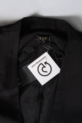 Γυναικείο σακάκι Un Deux Trois, Μέγεθος S, Χρώμα Μαύρο, Τιμή 19,88 €